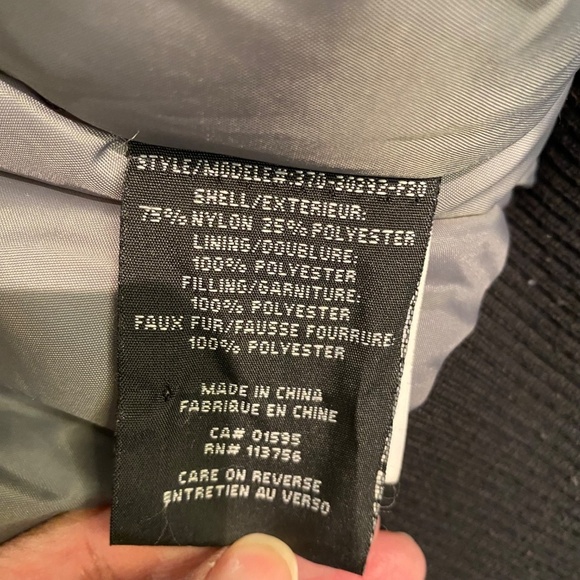 Fairweather CANADA WEATHER GEAR Bomber Jacket Warm Super Triple Goose Grey L - Picture 12 of 15